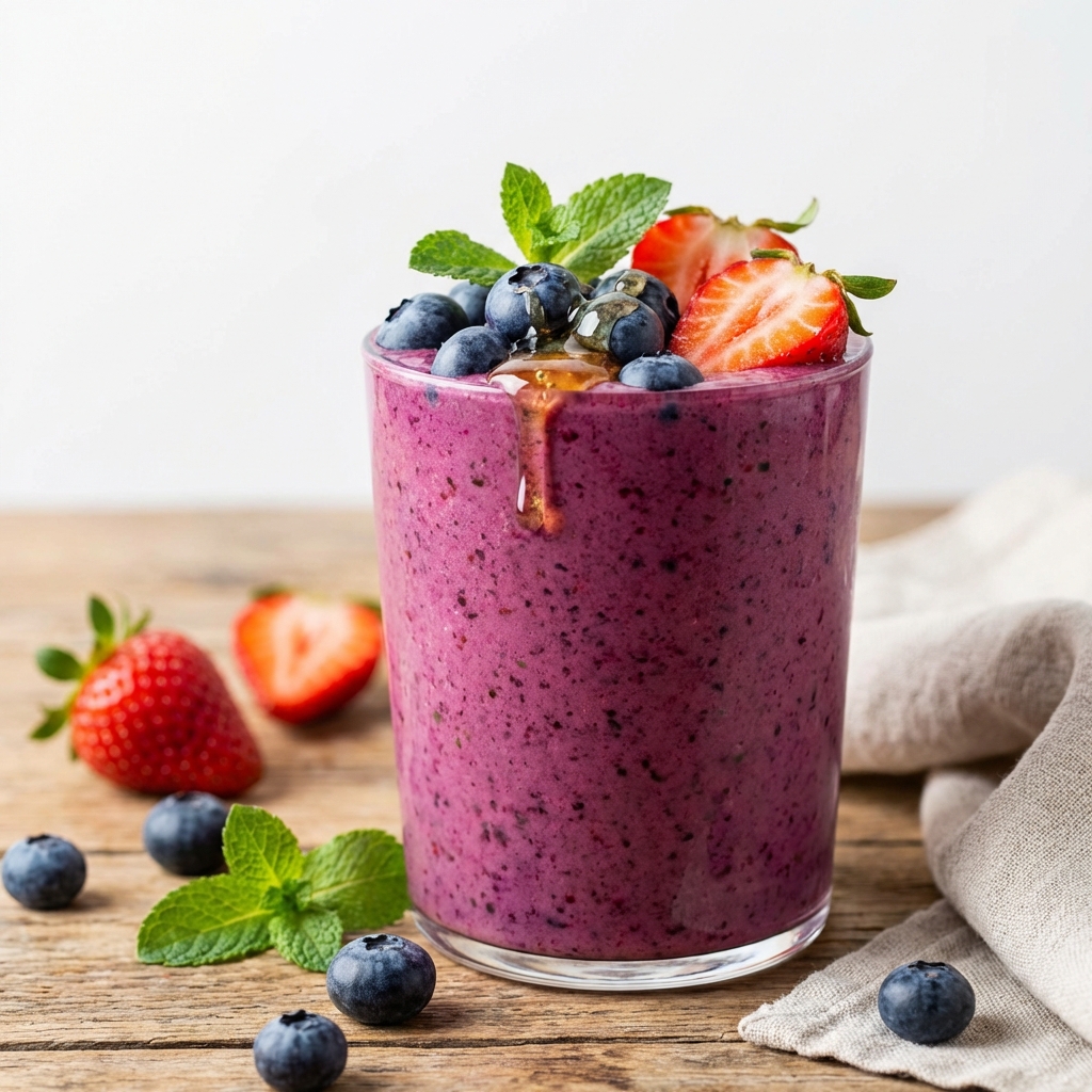 Smoothie de Frutas Vermelhas